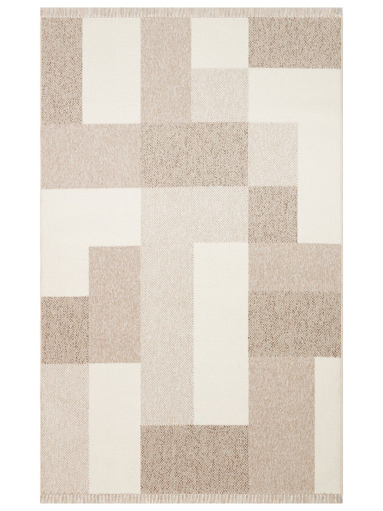 Scandinavian Series Wicker Woven Living Room Corridor Entrance Kitchen Modern Carpet 07 BEIGE