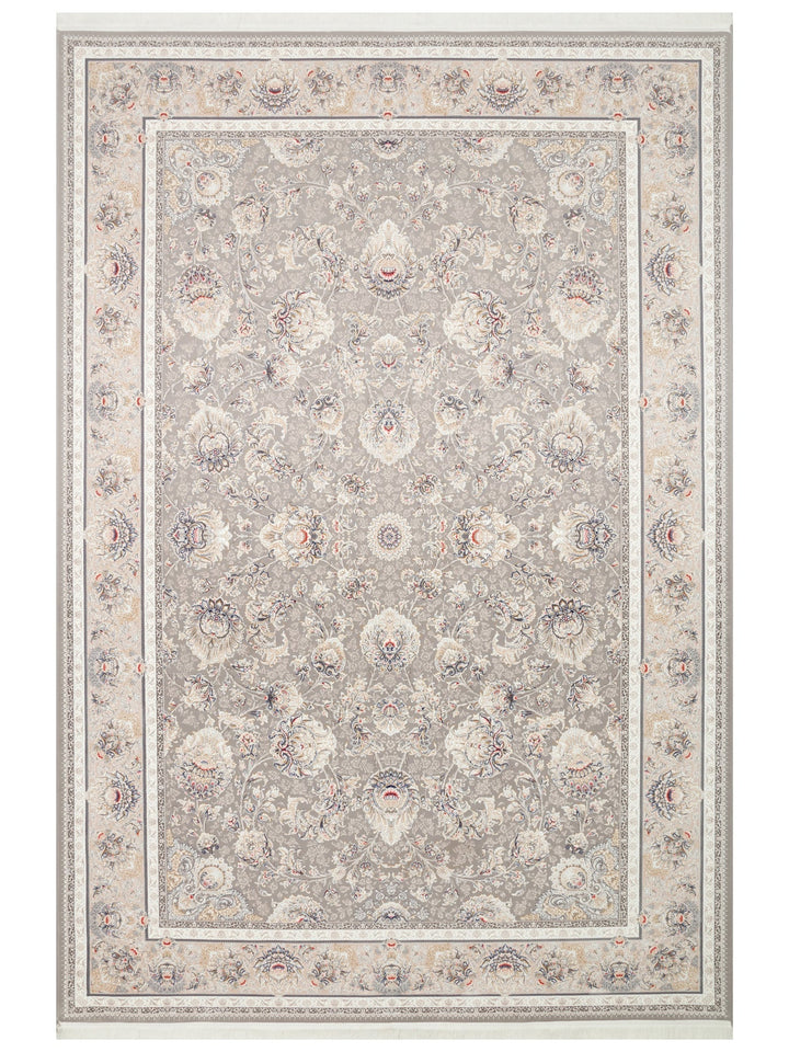 Tahran Serisi Klasik Desenli Yüksek Kalite Sık Dokuma Özel Salon Oturma Odası Halı 02LGR - Carpetdocia