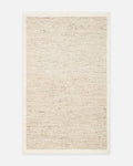 Urumchi %100 natürliche Wolle Jute Mischung Wohnzimmer Flur Küche handgewebter Teppich 01 GREY CREAM