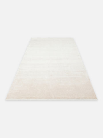 Victoria %100 TENCEL™ Lyocell El Emeği ile Üretilen Halı IVORY CREAM açılı görünüm